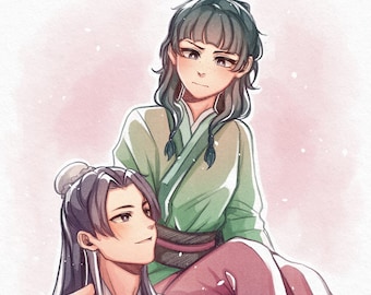 The Apothecary Diaries Jinshi/MaoMao Print