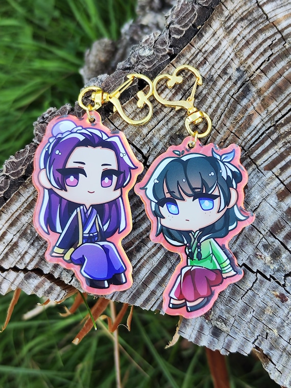 Apothecary Diaries Jinshi and Maomao Holographic Keychain/charm - Etsy