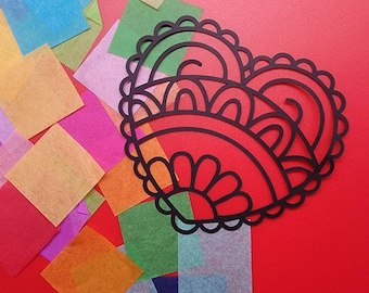 Mini Heart Suncatcher Kit: Valentine's Day Kid Craft