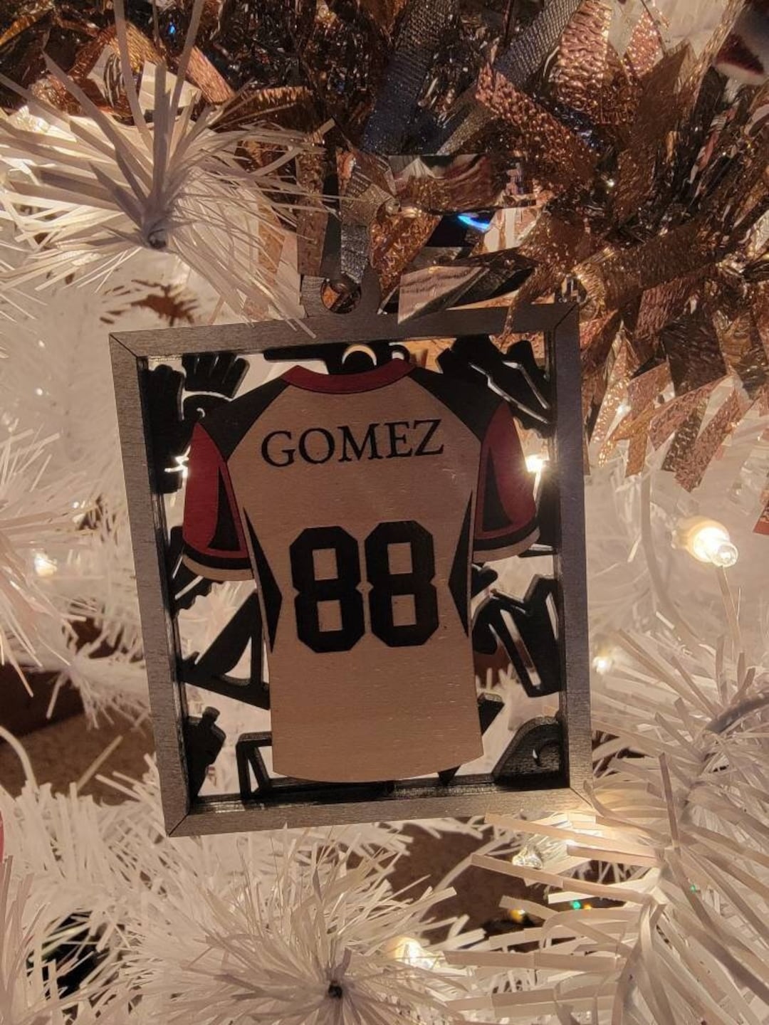 Personalized Soccer Ornament Soccer Goalie Ornament Custom Etsy