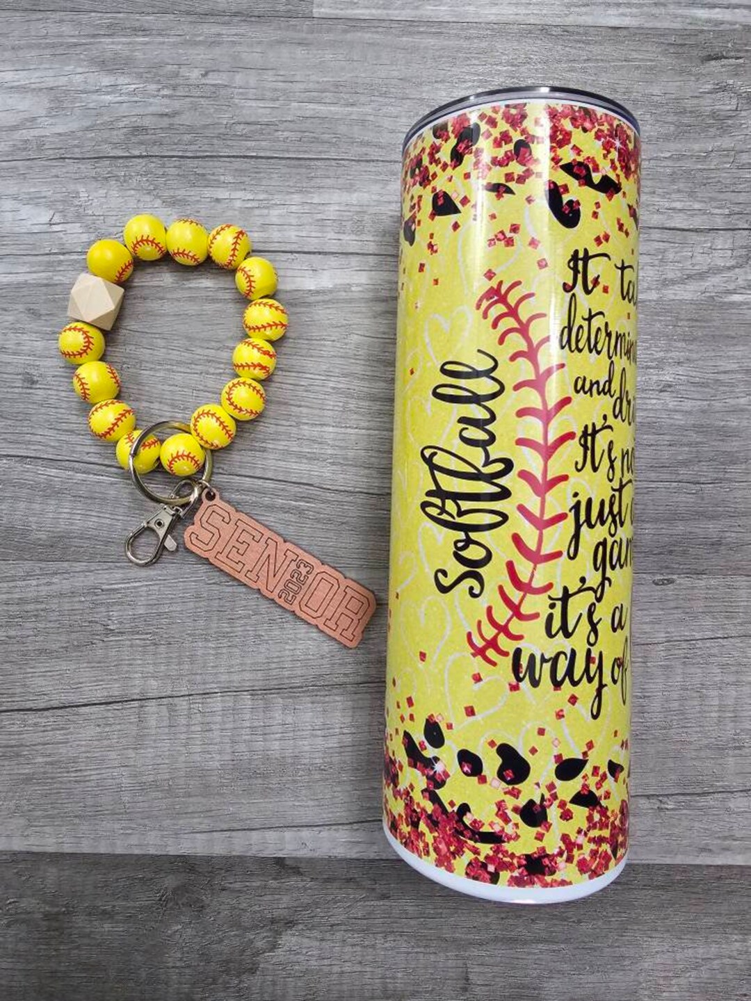 Personalized Softball Mom Gift, Custom Softball Present, Personalized