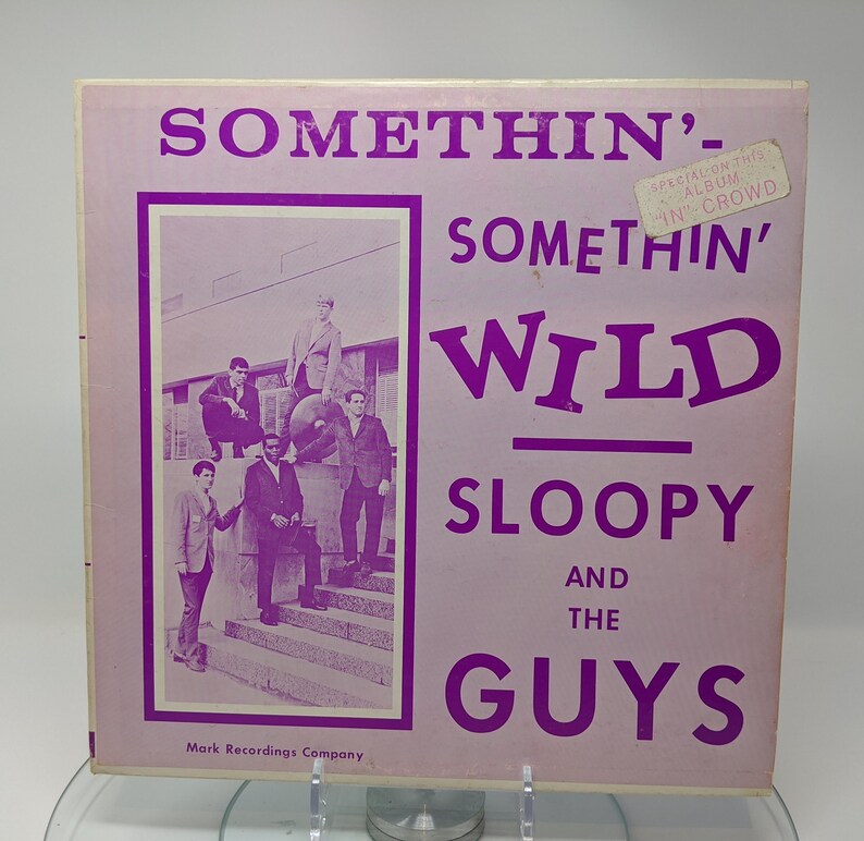 RARE VINYL Somethin' Wild by Sloopy and the Guys 1966 image 1