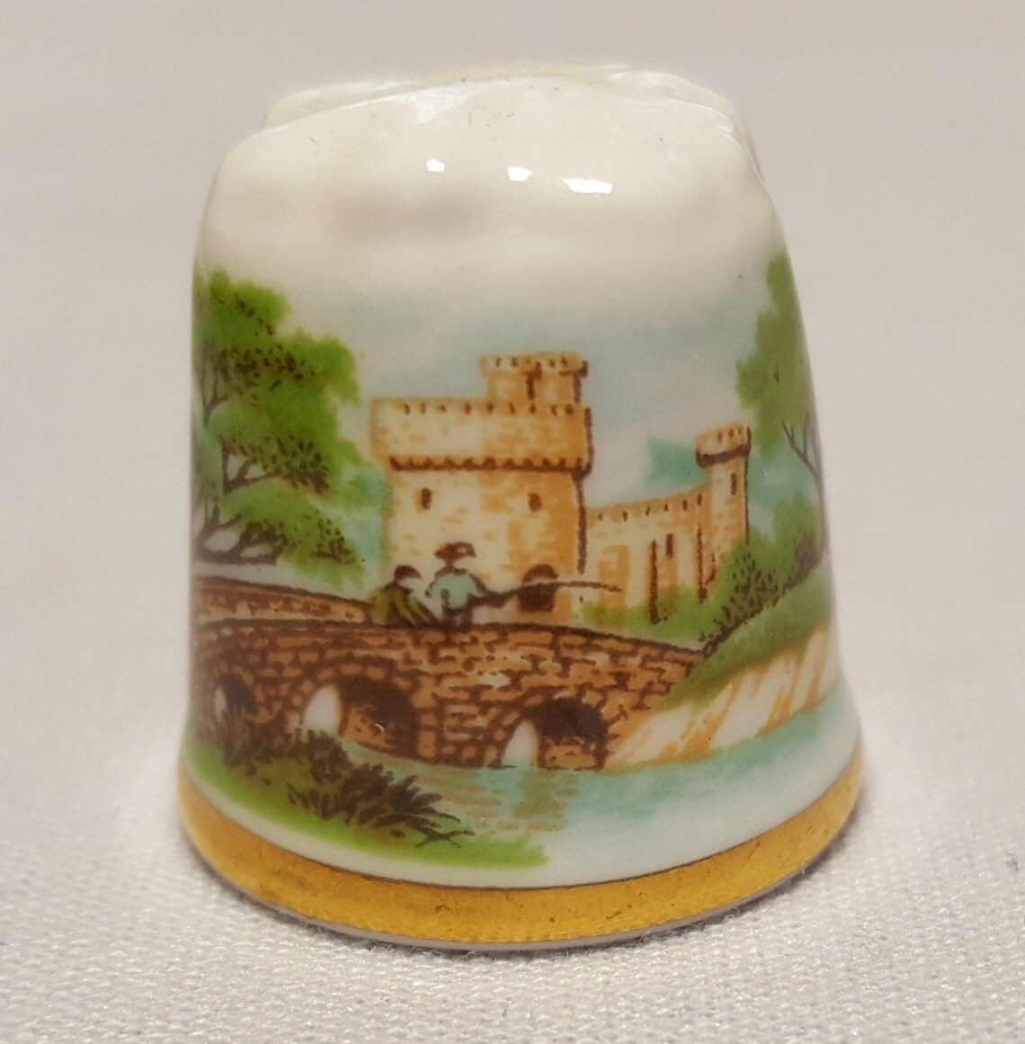 Rustic Castle Thimble Thimble Collectors Club Etsy