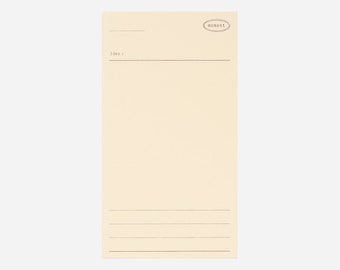 Trolle Papier | Plain Memopad Weekly, Routine, Moment | 45 Seiten | Papier