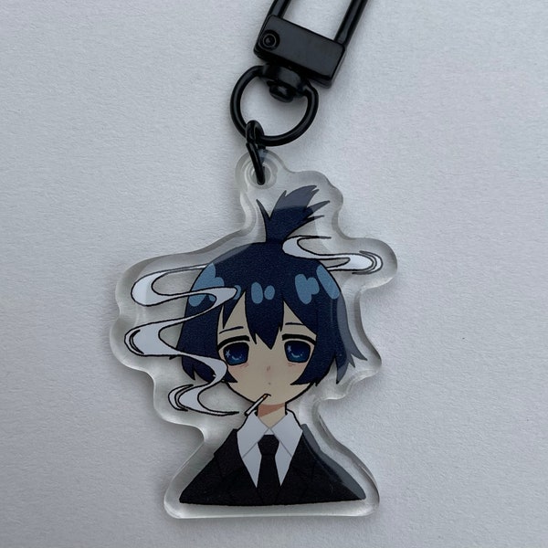 aki acrylic charm