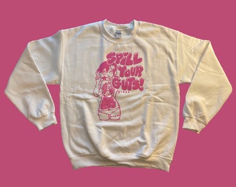 SPILL YOUR GUTS! - sweatshirt - pink