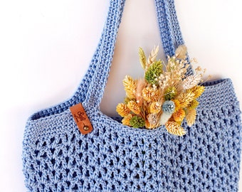 Crochet string market bag   Farmers market bag