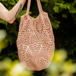 Crochet lace bag Summer vacation bag for women