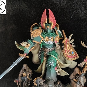 Lion El&#39;Johnson Commission painted