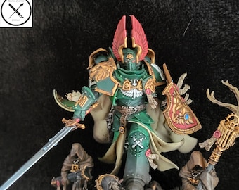 Lion El&#39;Johnson Commission painted
