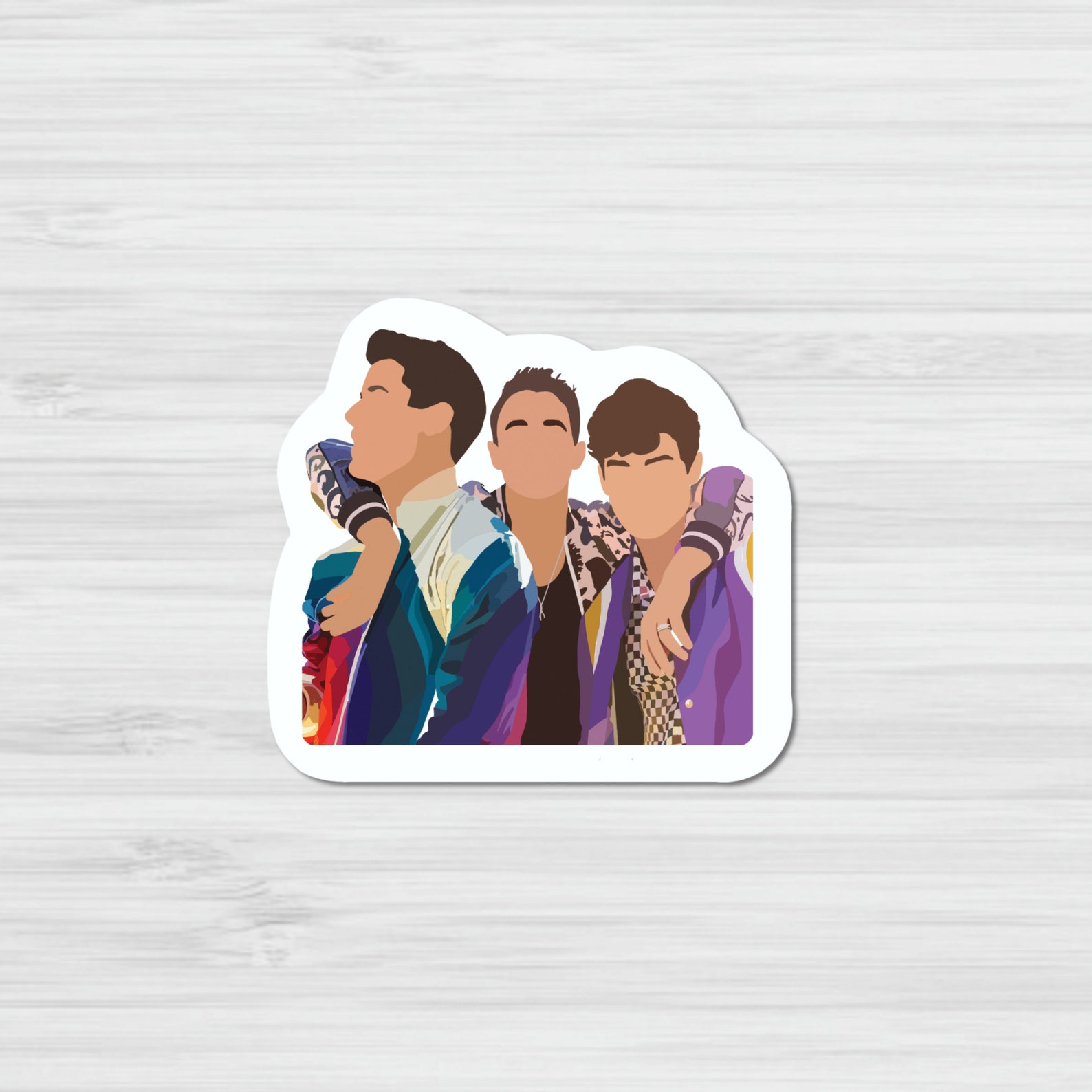Jonas Brother Vinyl Sticker Nick Jonas Sticker Joe Jonas | Etsy