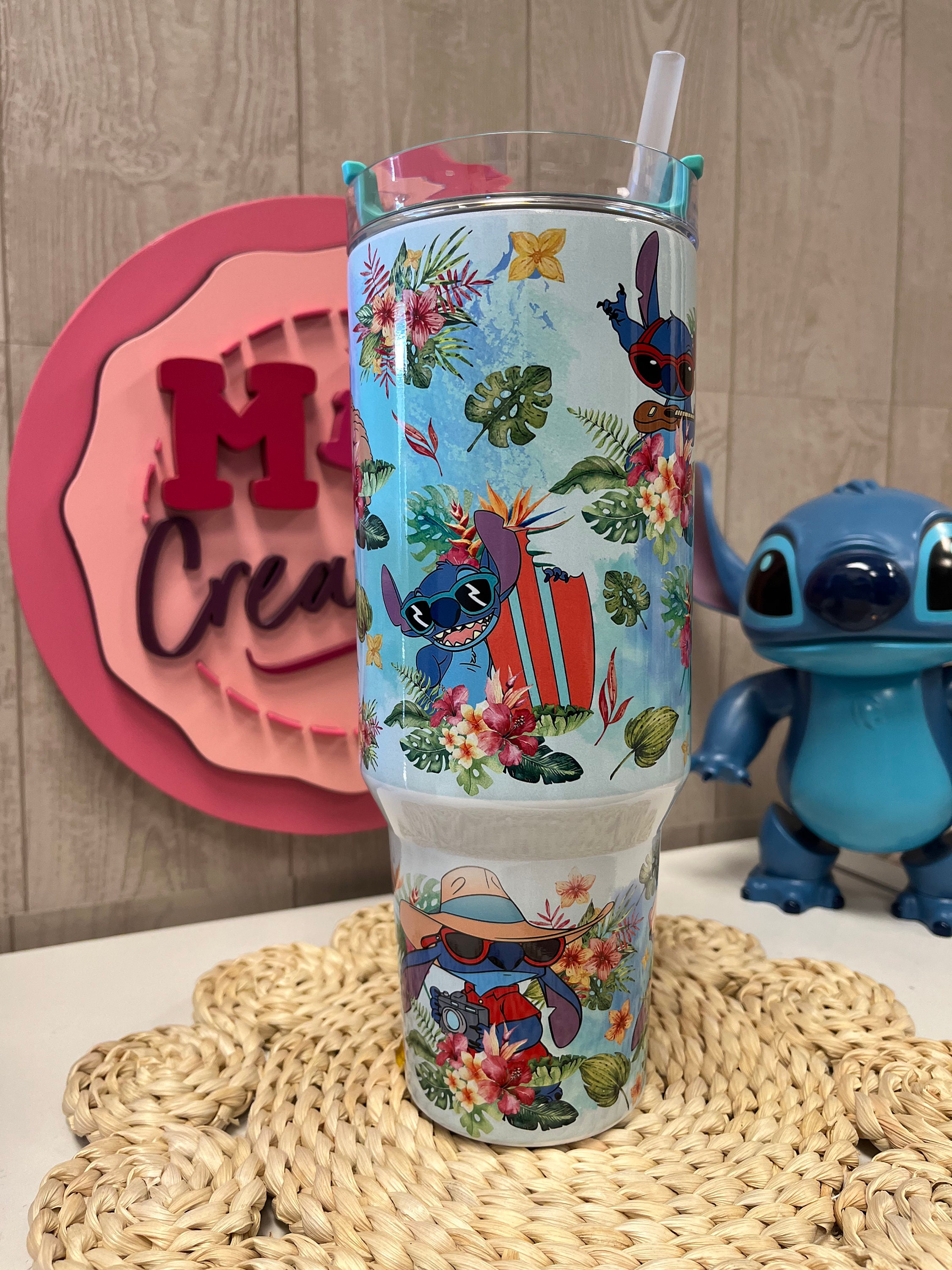 Stich Cup 40 Oz Personalized Lilo And Stitch Disney Stanley Cup