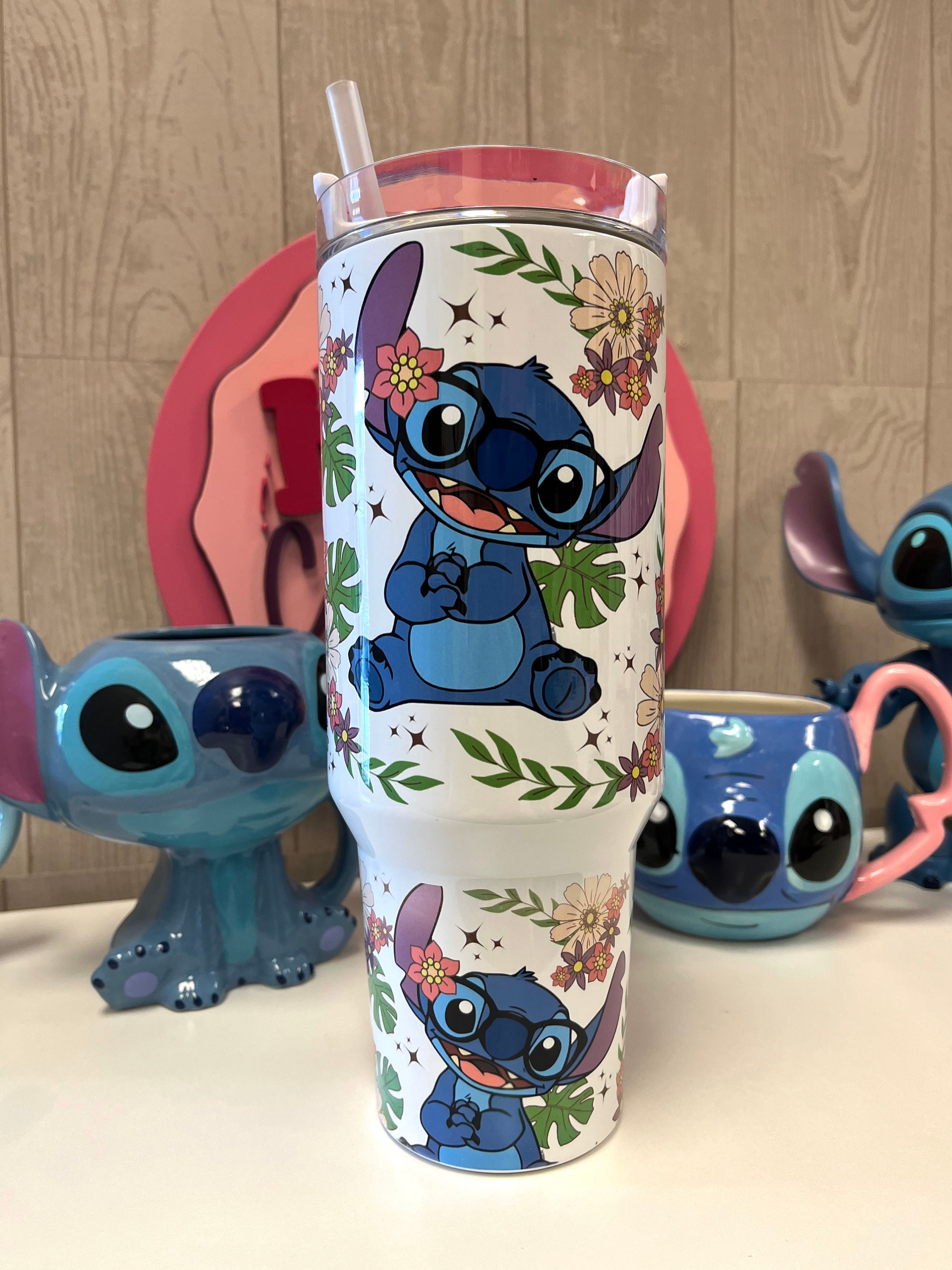 Stich Cup 40 Oz Personalized Lilo And Stitch Disney Stanley Cup