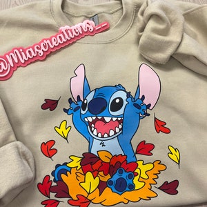 Stitch fall custom crewneck