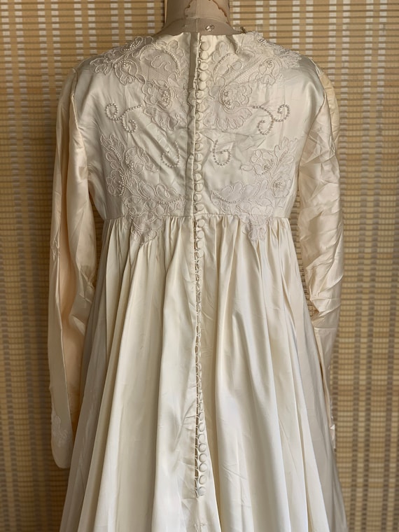 Edwardian Gothic wedding dress