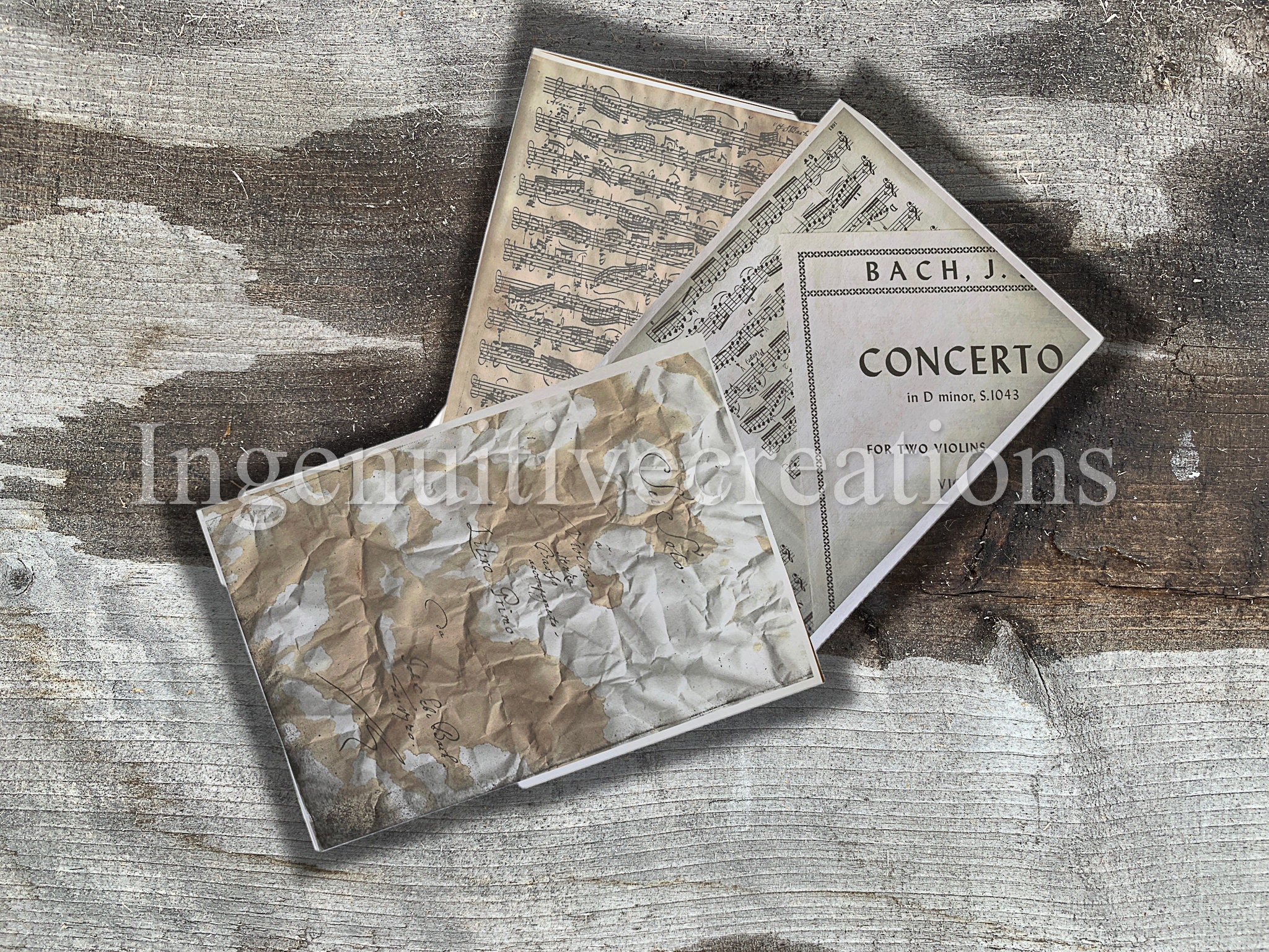 Crafting Paper Music notes Etsy