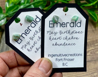 Emerald Stud Oorbellen, Emerald Crystal Sieraden, Mei Geboortesteen, Groene Gem Studs, Cadeau voor moeders,