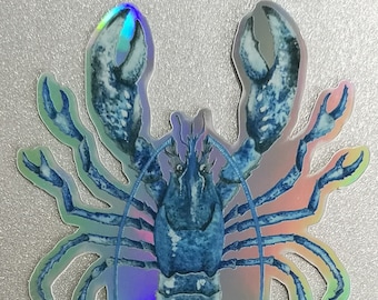Blue Lobster Sticker Etsy blue-lobster-sticker-etsy