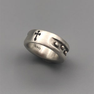 In Hands Rosary Ring