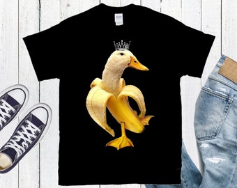 Banana Duck T-shirt * Funny Unisex shirt * Funny T-shirt * Hipster Clothes * Weird Animal Shirt * Gift For Friends * Funny Christmas Gift