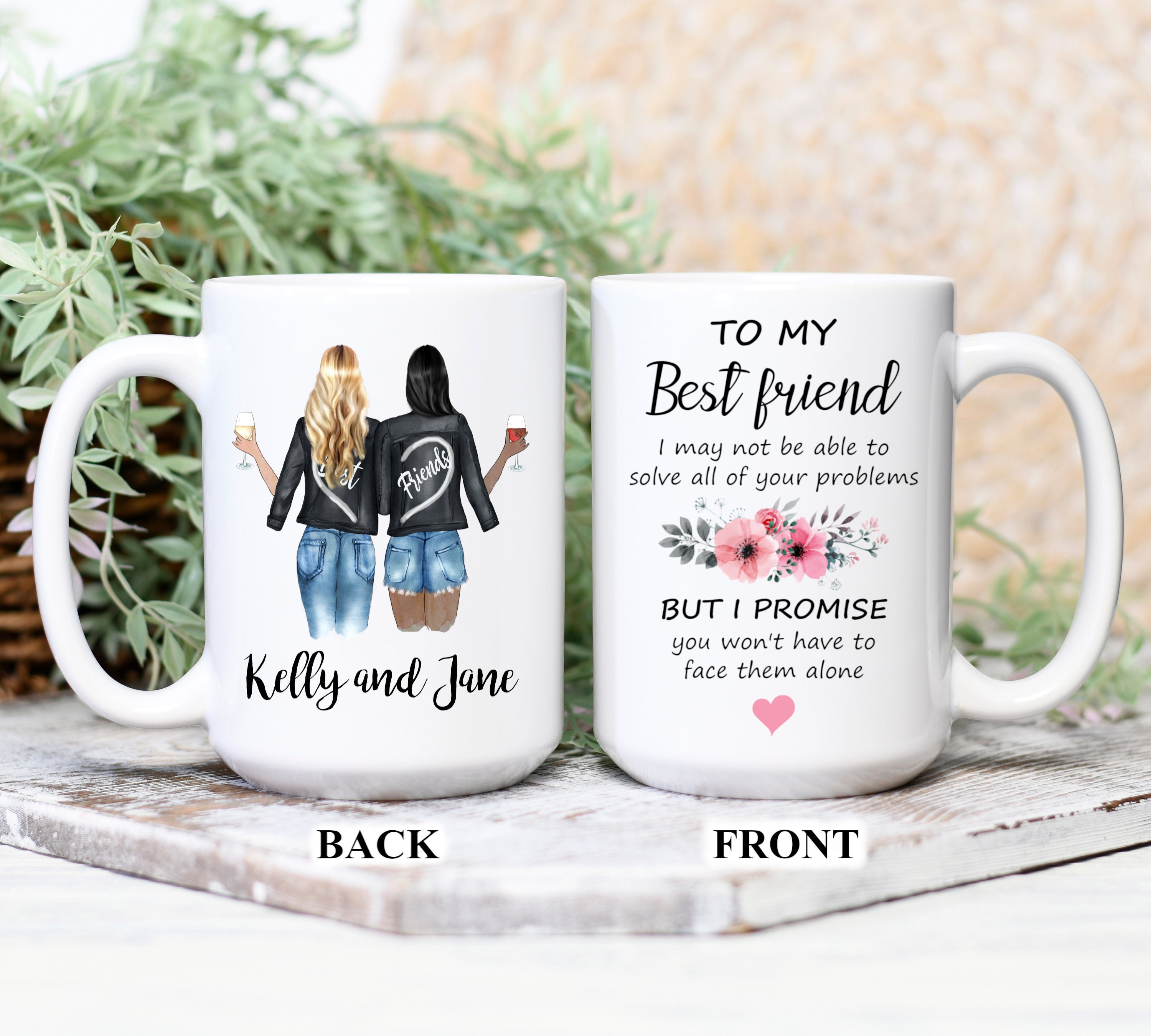 Personalized Best Friend Mug, Best Friend Definition Mug, Friendship M -  Family Panda - Unique gifting for family bonding