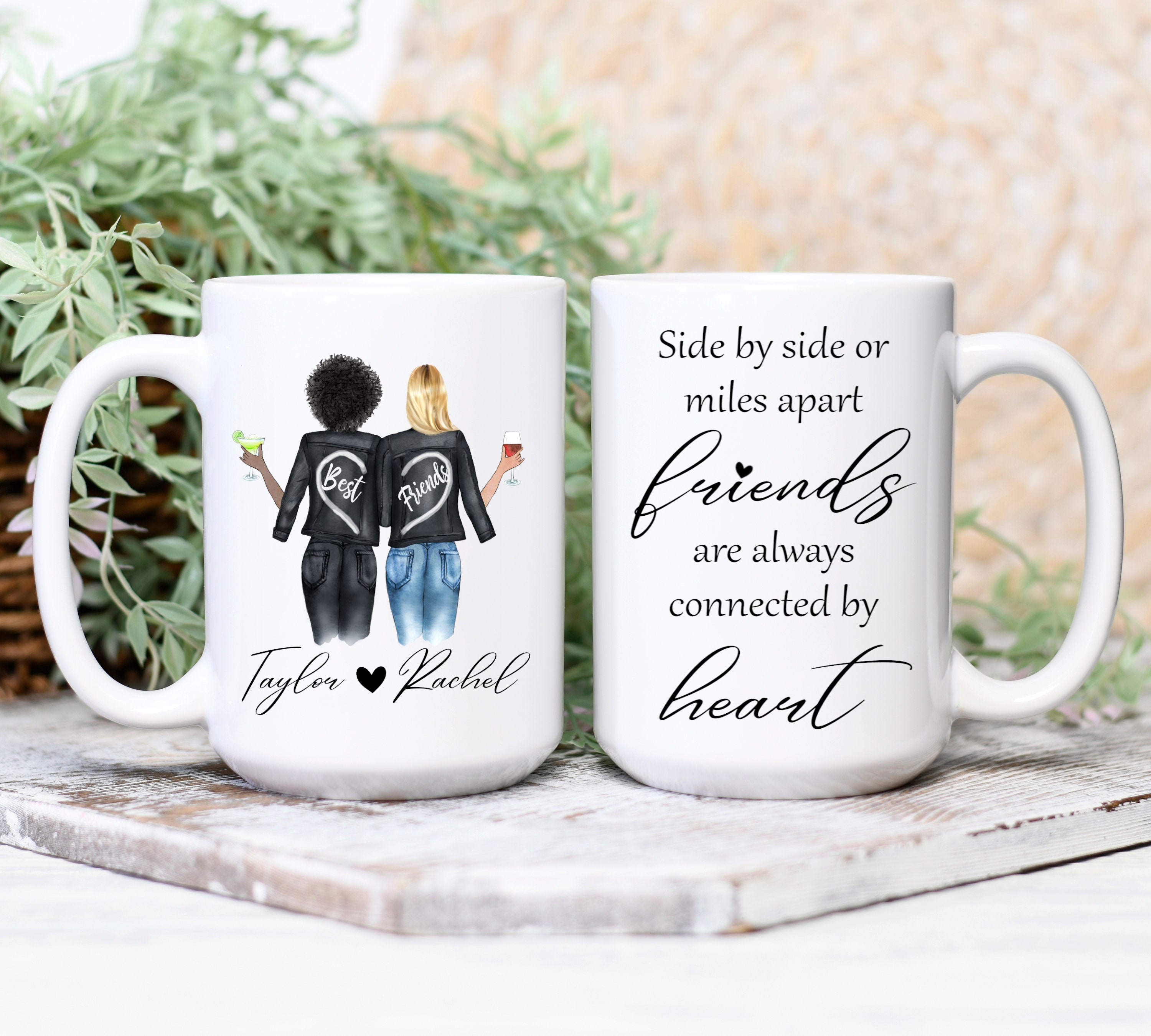 Personalized Best Friend Mug Best Friend Gift Friends Etsy
