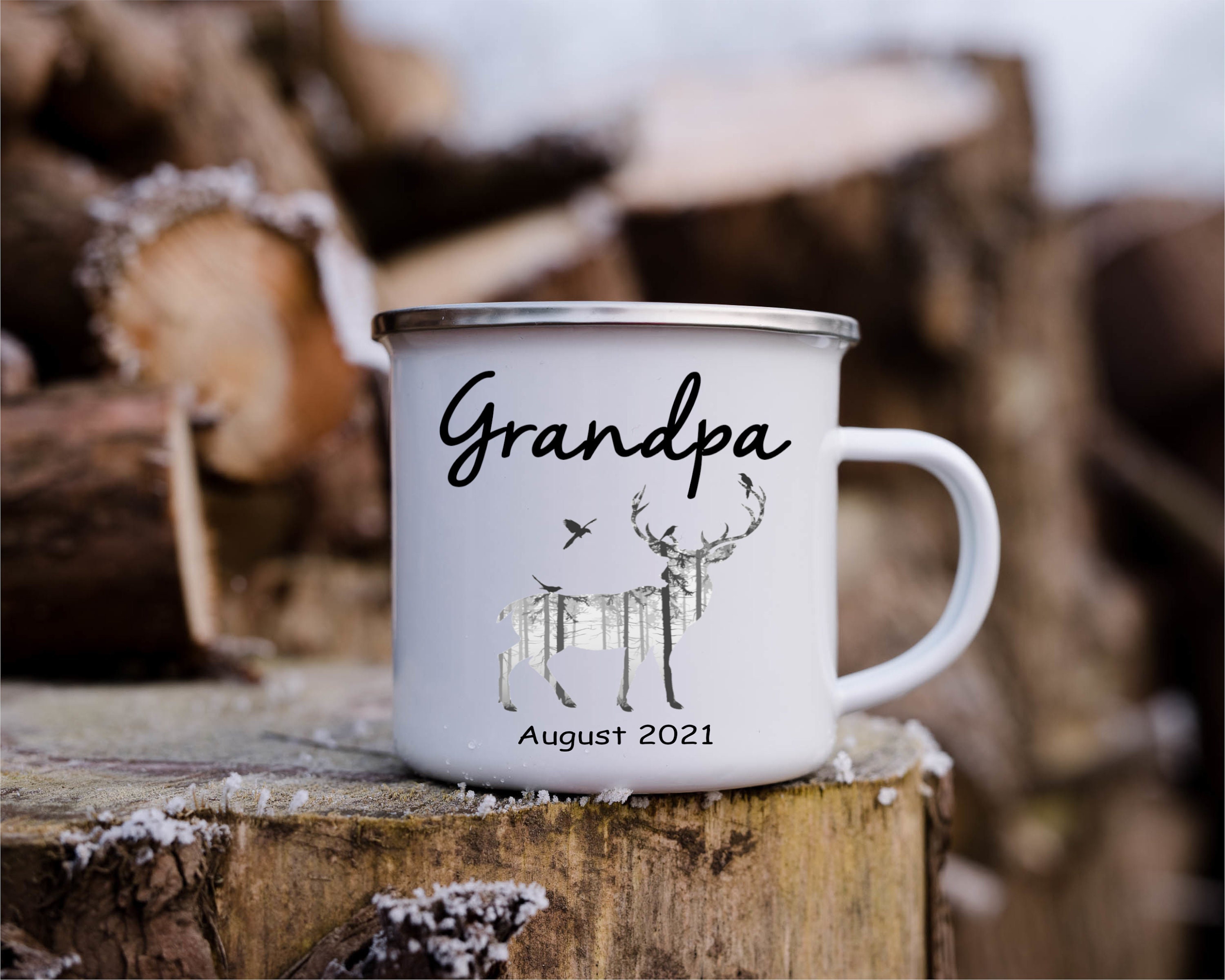 Outdoor Inspiration Personalized Camping Mug