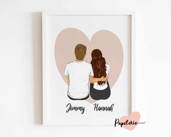 Cute Valentines Day Gifts for Boyfriend, Gift for Him Boyfriend, Couples  Gifts for Boyfriend From Girlfriend Art Board Print for Sale by NiceTee21