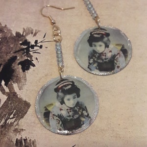 Mysterious Geisha Earrings