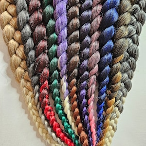 clip in braids 20&quot; 2 colors