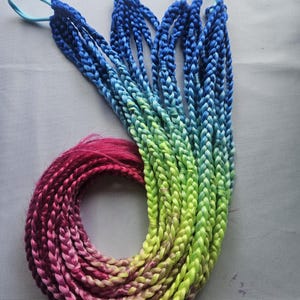 24 inch braids on elastic band