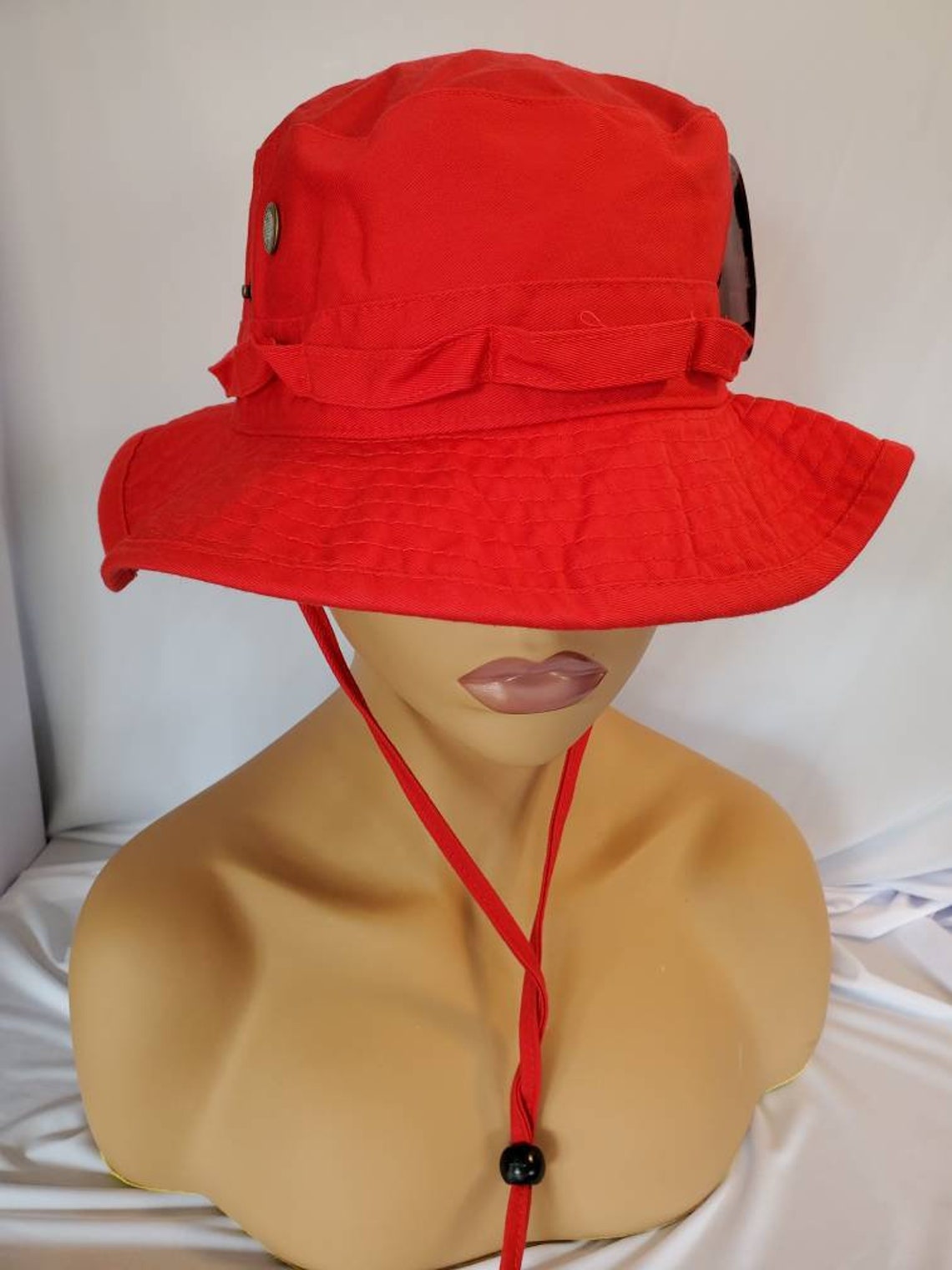 Bucket Hats with string Etsy