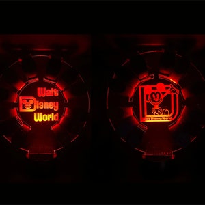MagicBand Disney World Inspired Custom Engraved LED MagicBand Holder