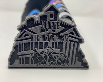 Haunted Mansion Hitchhiking Ghosts Inspired Custom Engraved MagicBand Holder