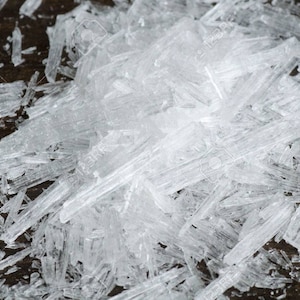 MOTHER'S BEST MENTHOL crystals the real crystal strong and pure no additives. In sealed containers.