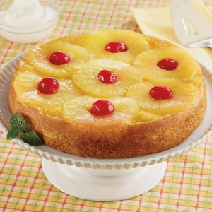 Pineapple upside down cake Tasty and delicious.Mothers Best.