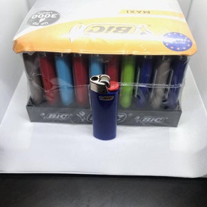 Quality Bic lighters Sold in set of six lighters.Plain colors or New edition colors Mix colors . Durable over 3000 light. .Made in France . image 1