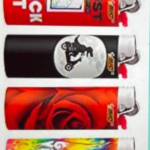 Quality Bic lighters Sold in set of six lighters.Plain colors or New edition colors Mix colors . Durable over 3000 light. .Made in France . image 4