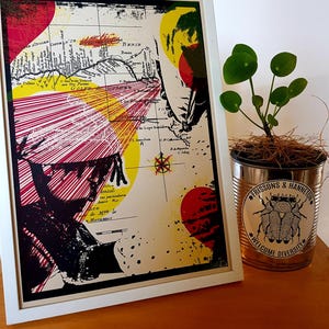 TRANSMISSÃO / Serigrafia / Pôster 21x29,7cm