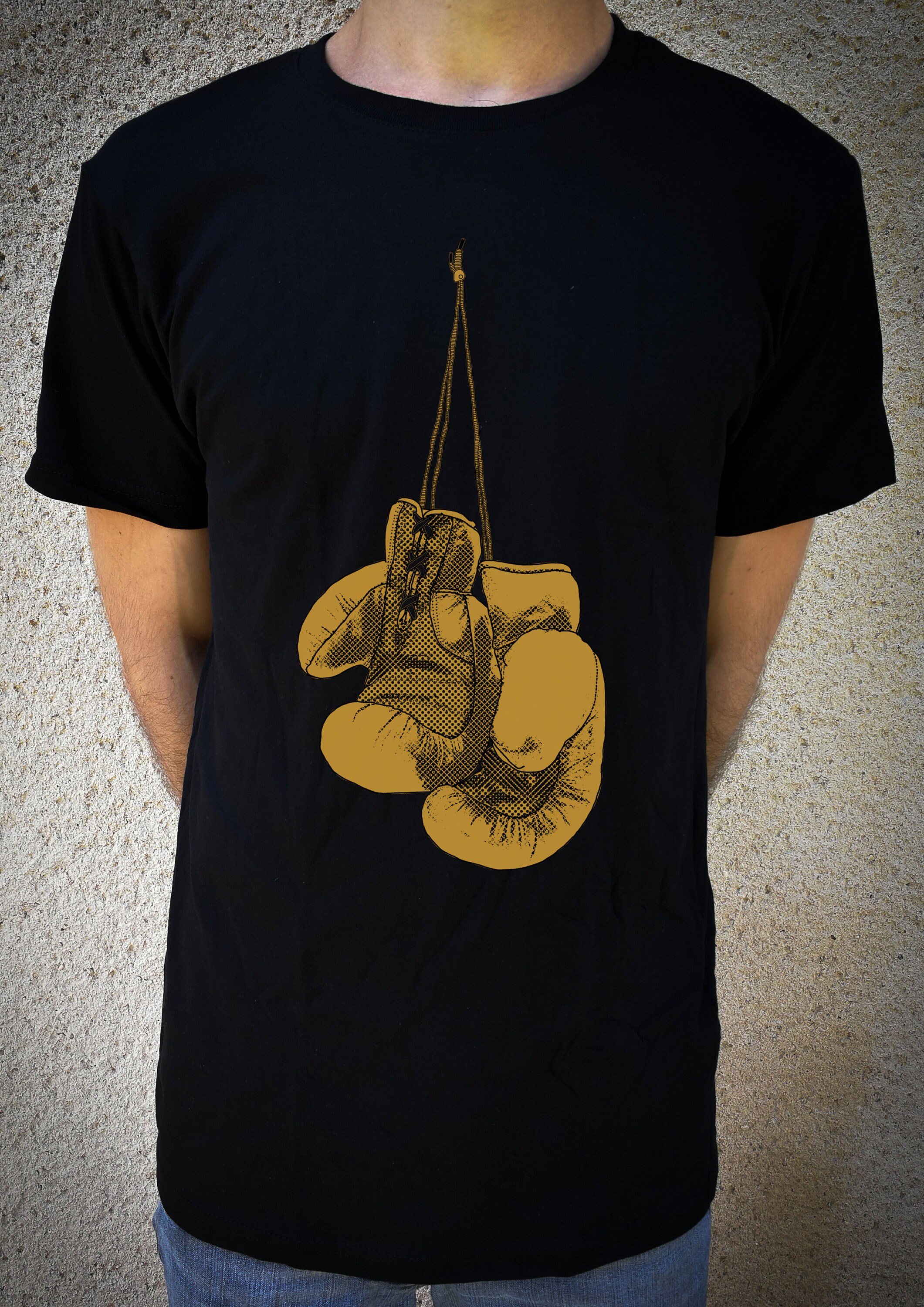 Boxe One Punch Kickboxer Arts martiaux cadeau' T-shirt premium
