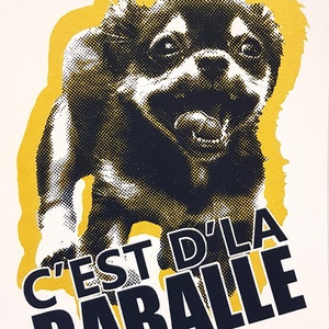 BABALLE / Sérigraphie / Petit format 13x18cm