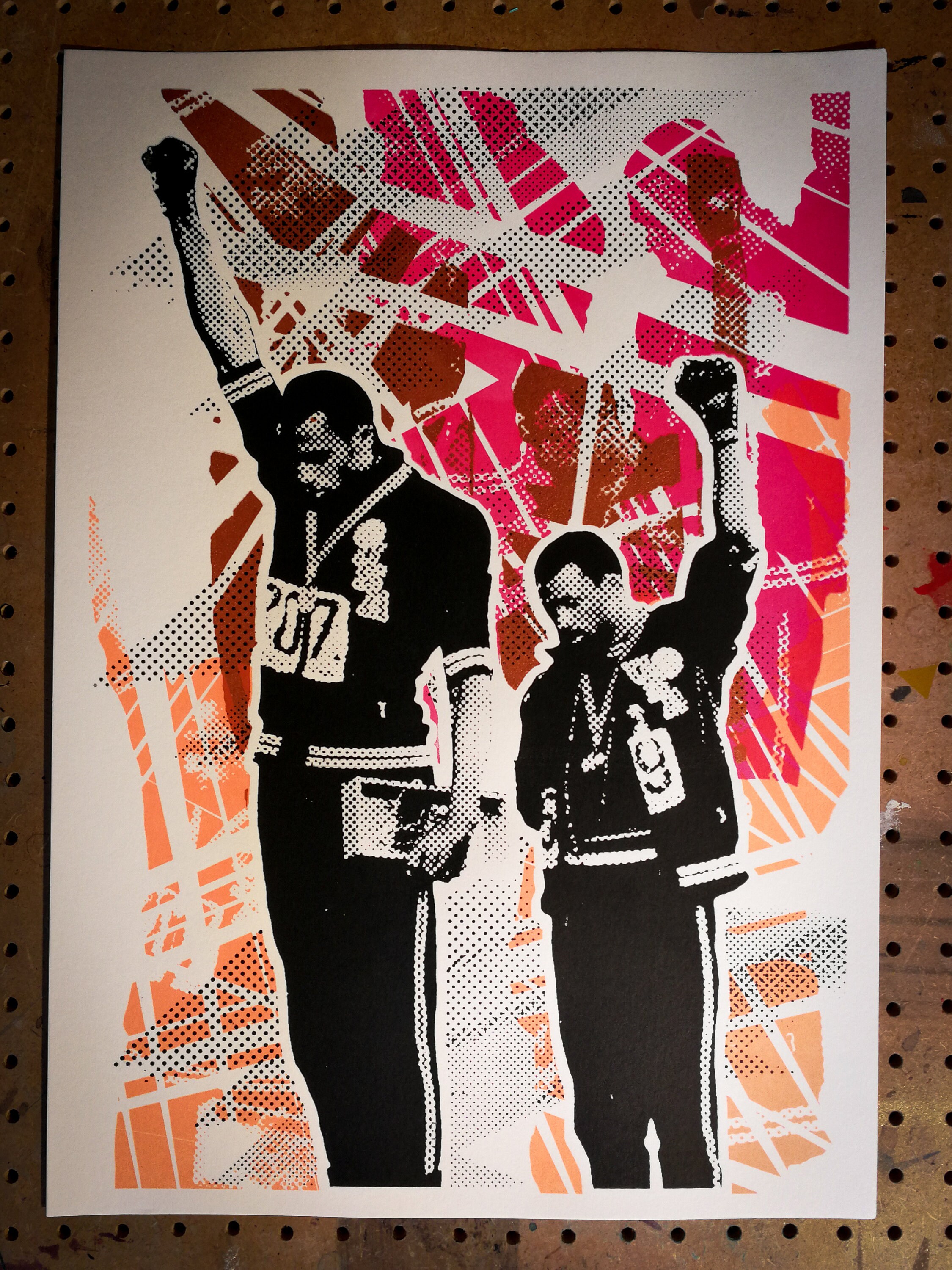 Affiche A3 Mexico 1968