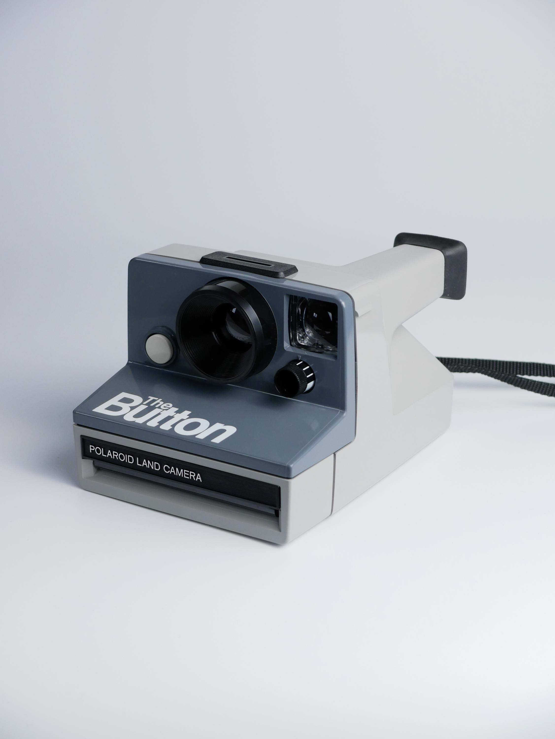 Vintage Polaroid 'the Button' Land Camera . 1981 . Instant Film Camera ...