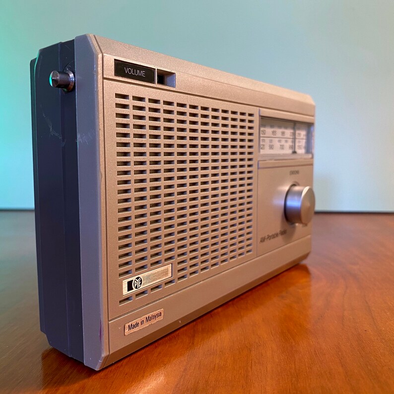 Vintage Retro PYE AM Portable Radio PYE 1192 Compact Etsy