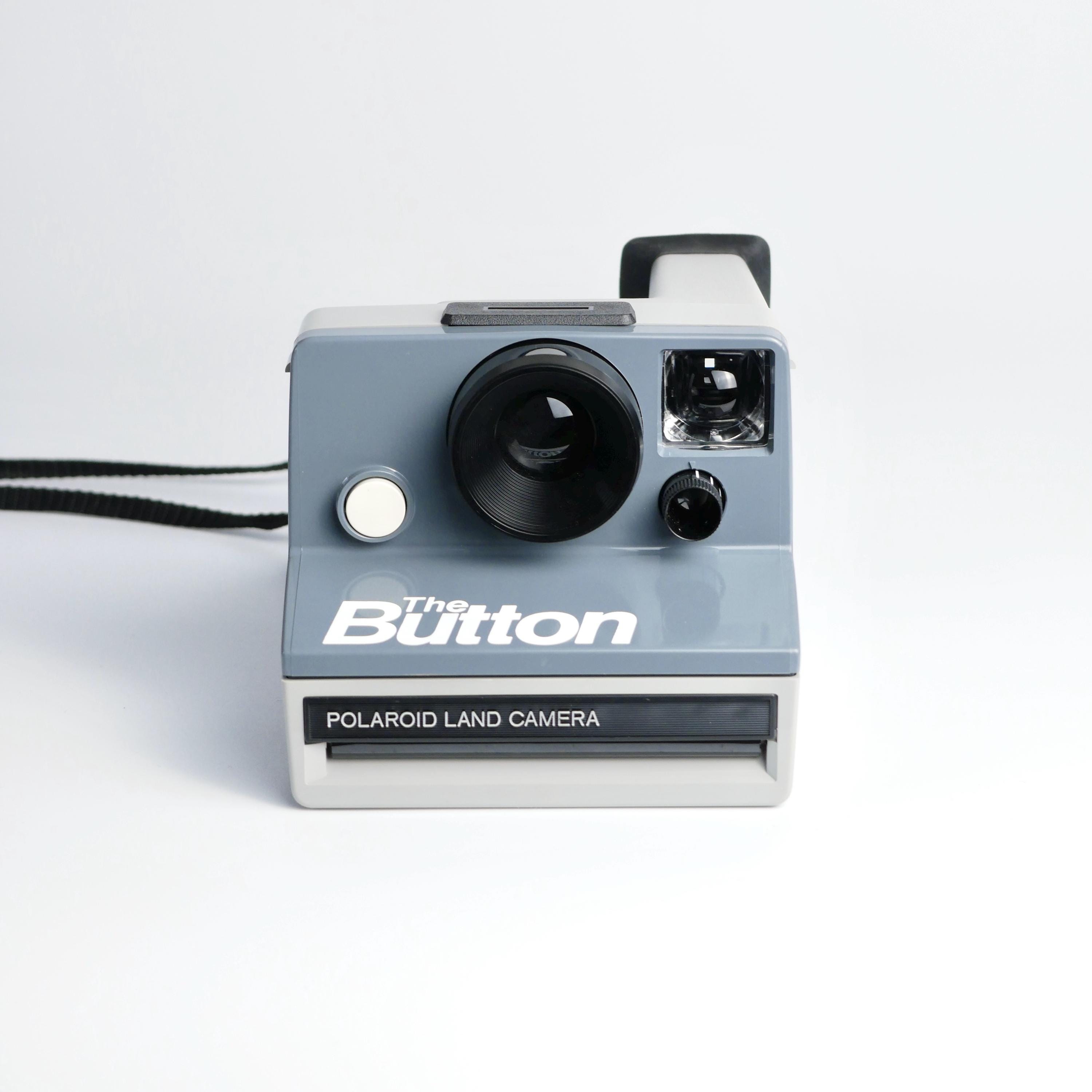 Vintage Polaroid 'the Button' Land Camera . 1981 . Instant Film Camera ...