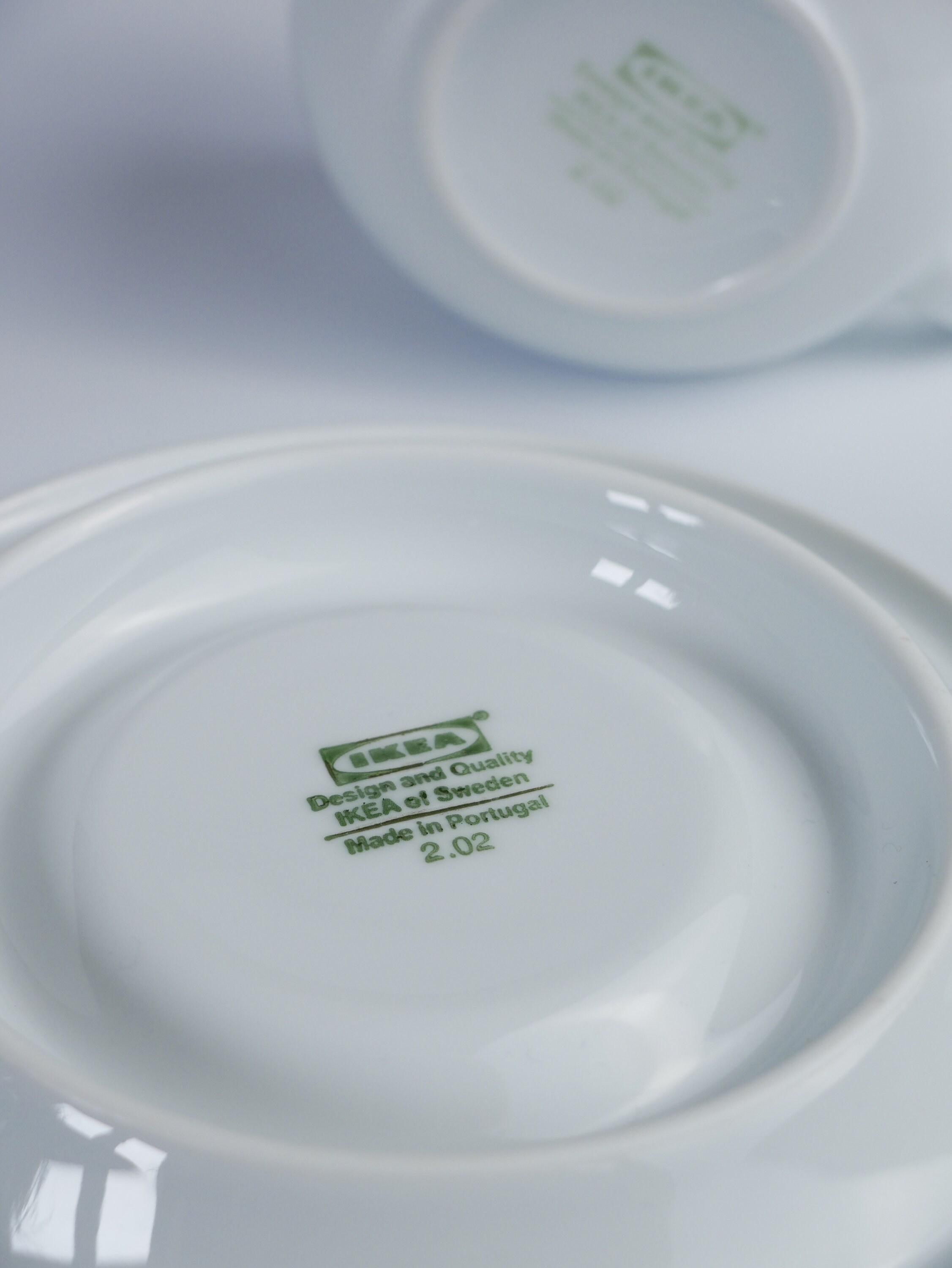 Retro IKEA RONDO Cups & Saucers . 00s . White Etsy