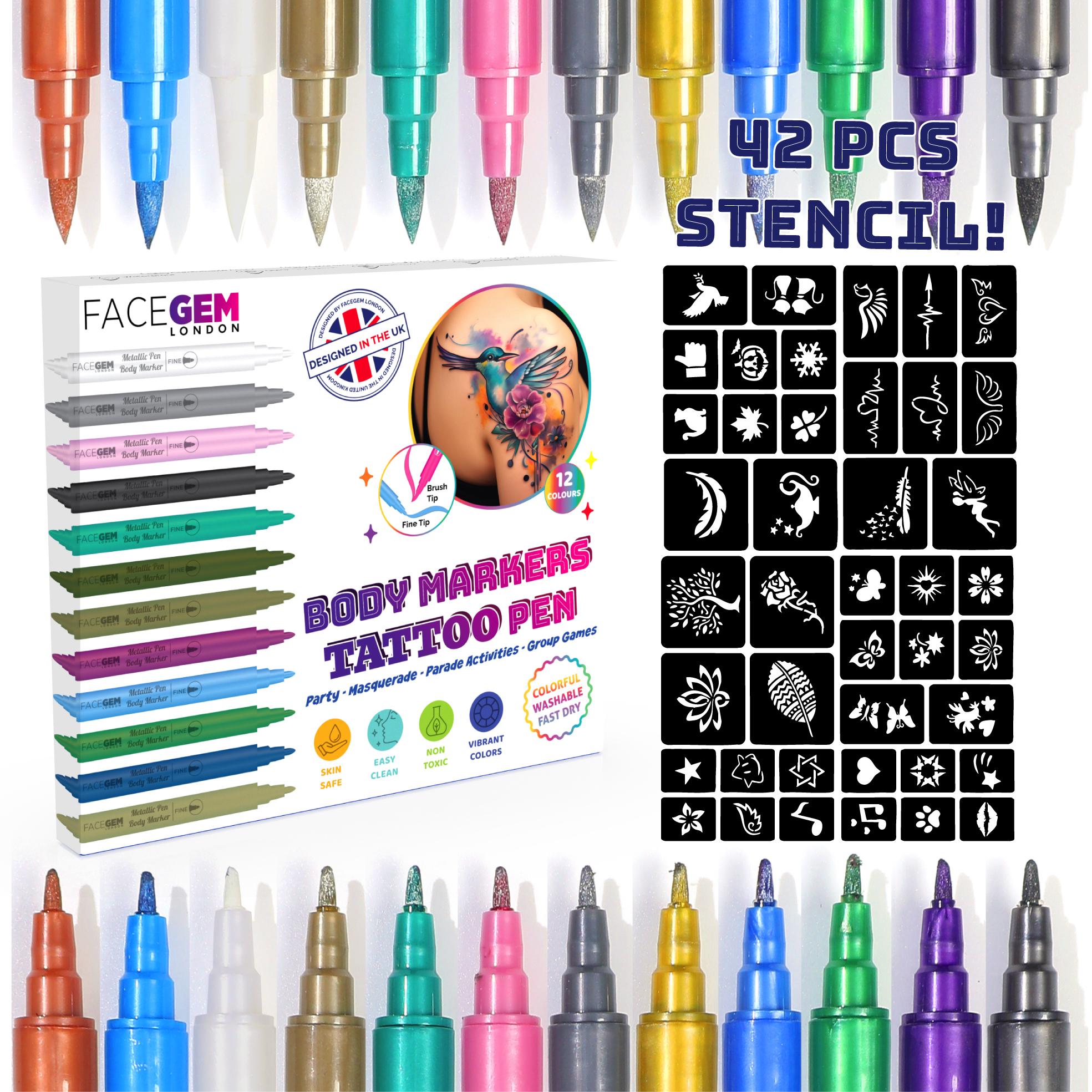 Body Marker Pens