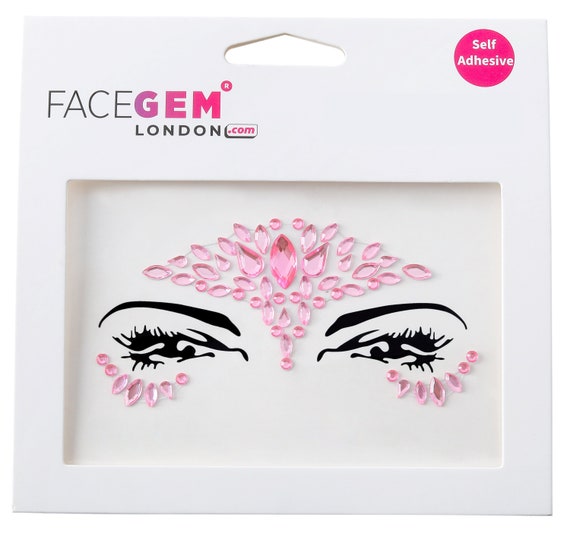 Face Gems Adhesive Glitter Jewel Tattoo Sticker Festival Rave