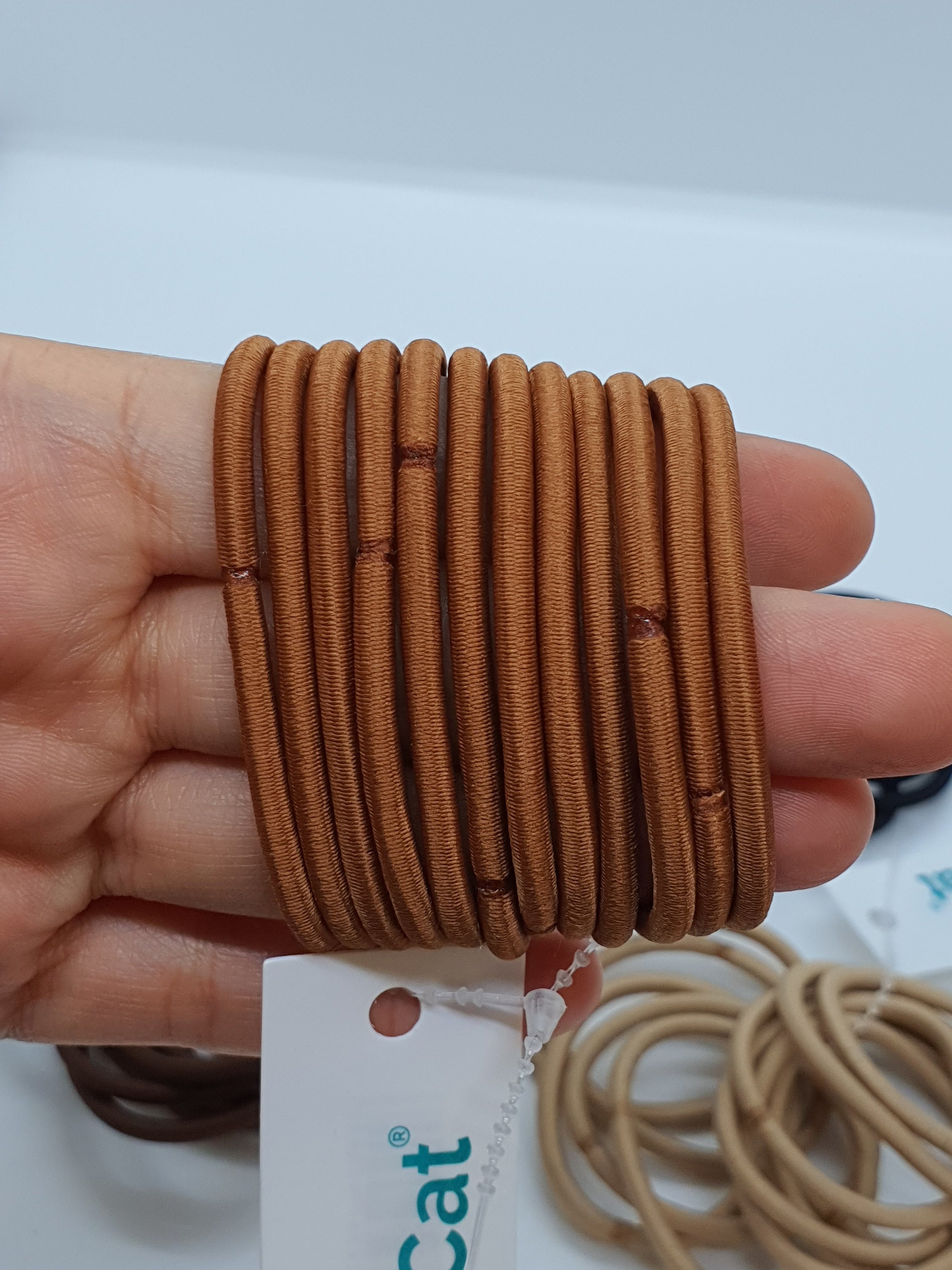 Hair band Hair elastic Snag Free Thick Elastic Hair Bands Etsy