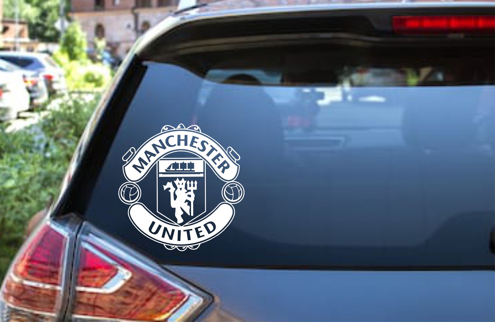 Manchester United Wall Decal EPL Liga Wall Sticker Football Etsy